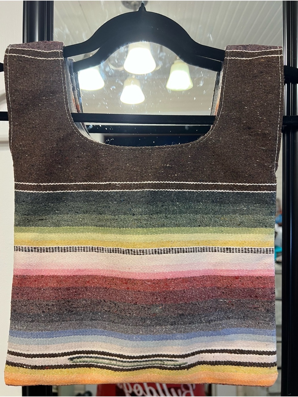 Johnny Was $195 Totem Salvaged
Serape Fortune Cookie Handbag